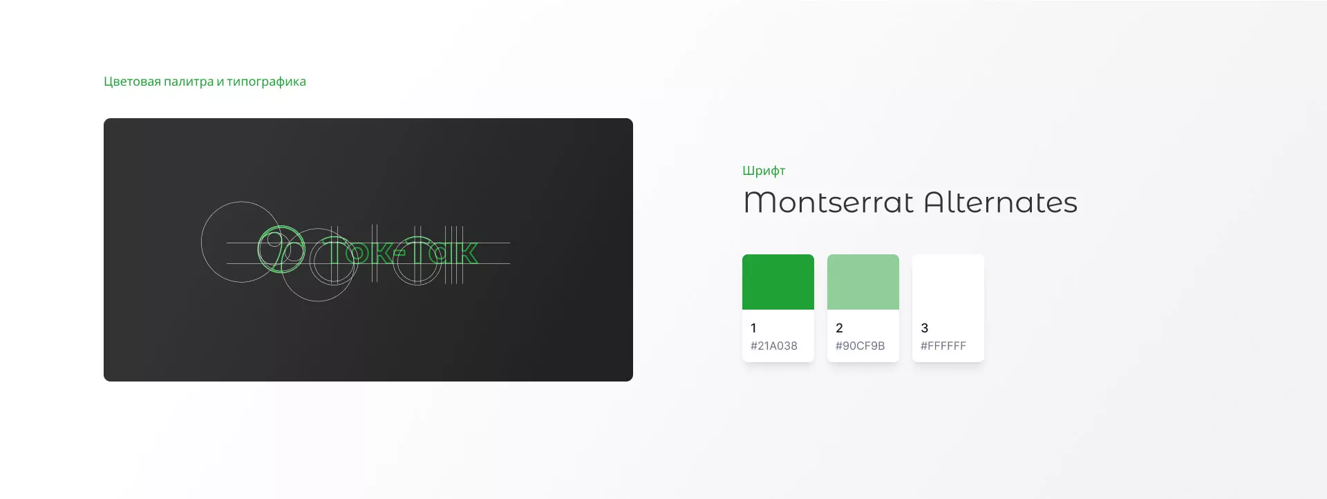 Разработка логотипа аутсорсинговой компании «Ток-Так» в Советской Гавани