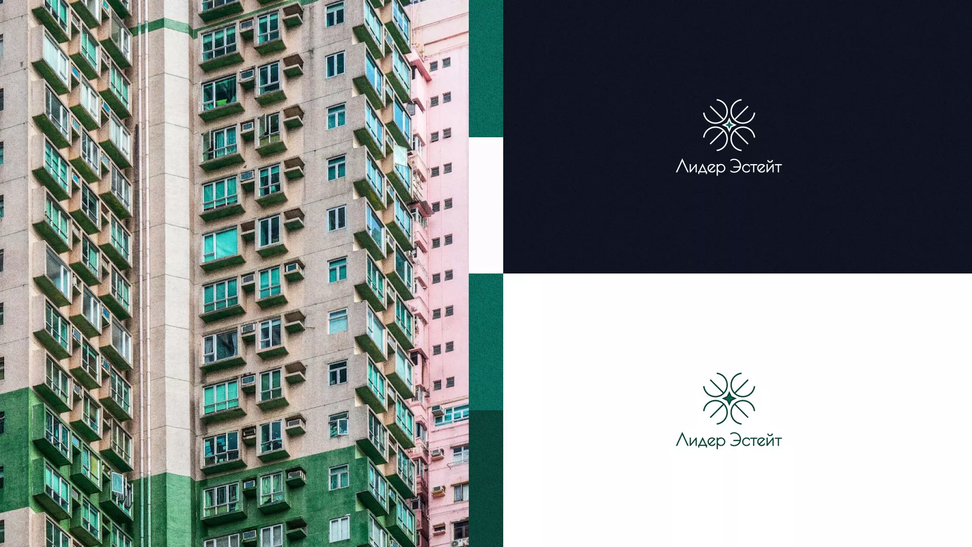 Создание логотипа компании «Лидер Эстейт» в Советской Гавани