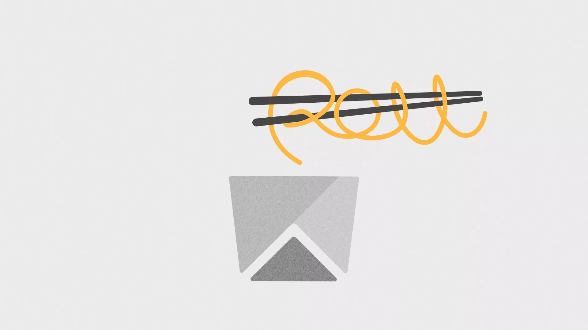 Оформление меню суши-бара «Roll Wok Club» в Советской Гавани