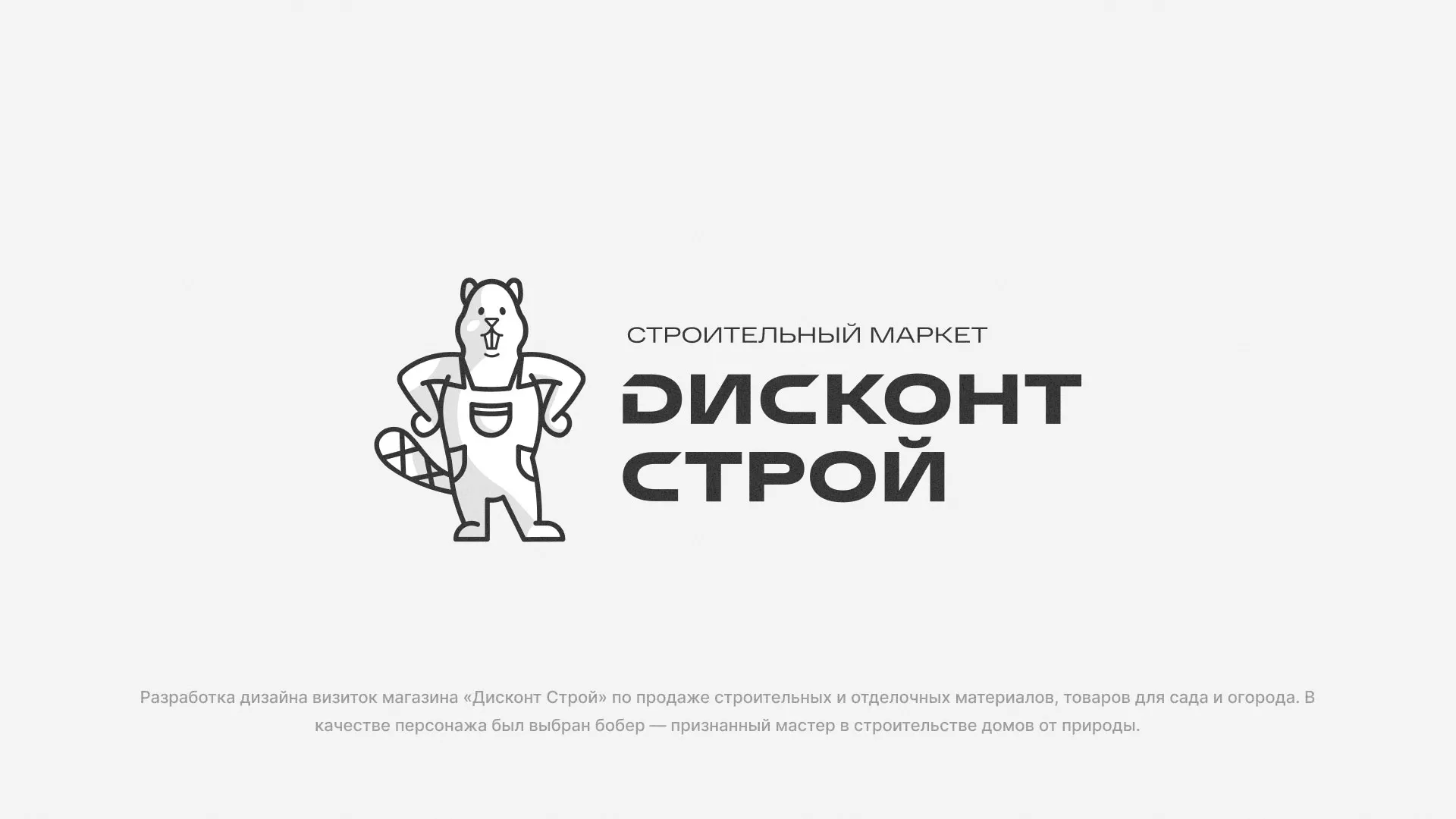 Разработка дизайна визиток магазина «Дисконт Строй» в Советской Гавани