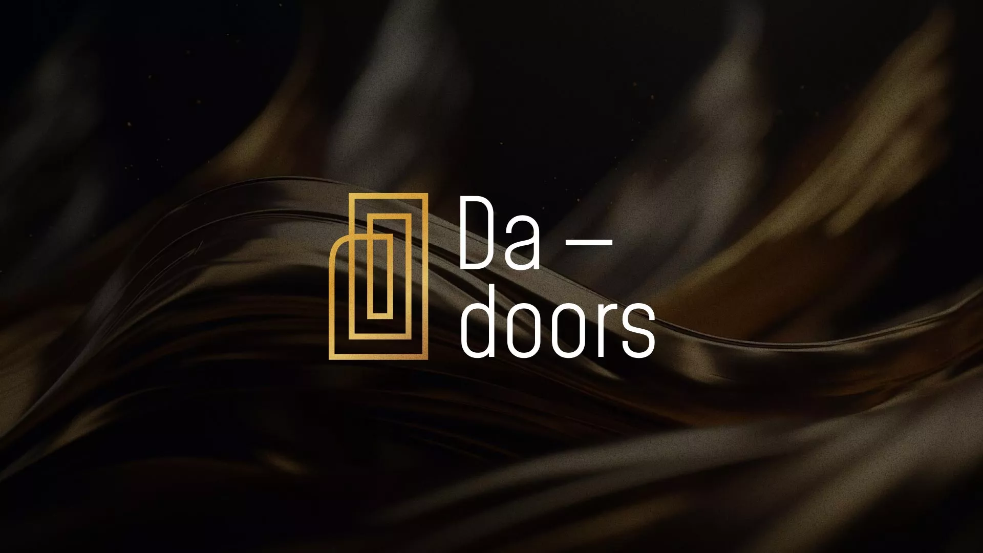 Разработка логотипа для компании «DA-DOORS» в Советской Гавани